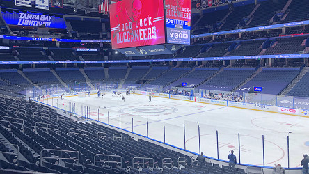 Amalie Arena to gradually begin reopening to fans